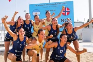 Lee más sobre el artículo Beach Handball: ARGENTINA SUPERÓ AL SUBCAMPEÓN MUNDIAL Y ALCANZÓ CUARTOS DE FINAL DE UN MUNDIAL POR PRIMERA VEZ EN LA HISTORIA