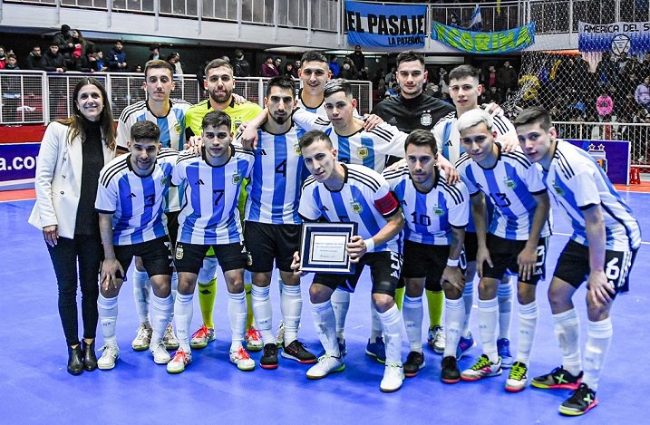 En este momento estás viendo Futsal: LA SELECCIÓN ARGENTINA VENCIÓ A PARAGUAY EN DOS AMISTOSOS Y AFINA SU PREPARACIÓN PARA LA FINALISSIMA