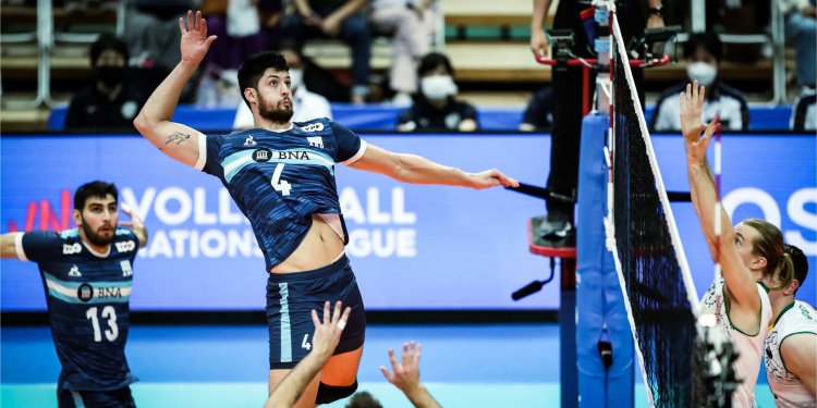 En este momento estás viendo Voley masculino: ARGENTINA VENCIÓ A AUSTRALIA POR LA VNL