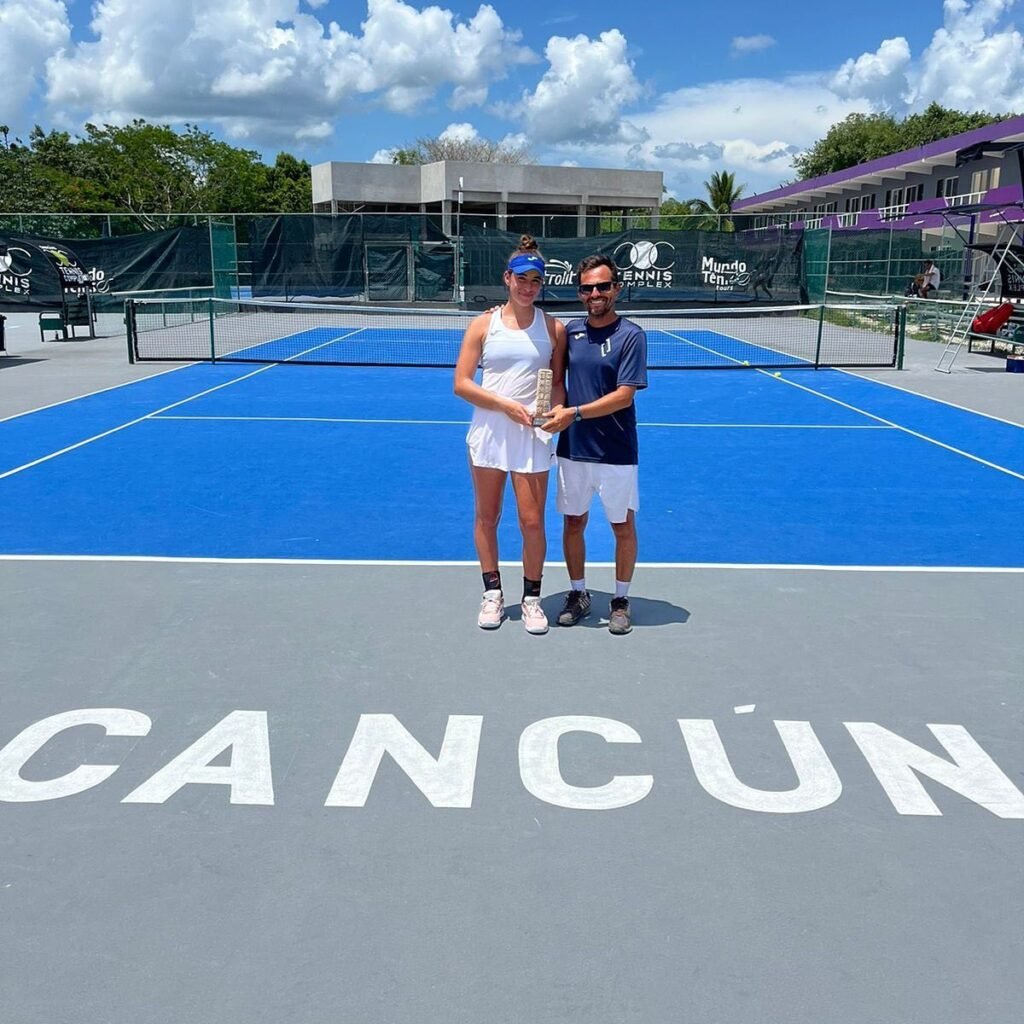 Tenis femenino: SOLANA SIERRA SE CONSAGRÓ CAMPEONA EN MÉXICO