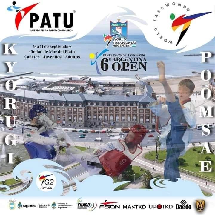 En este momento estás viendo Taekwondo: ARGENTINA SE PREPARA PARA RECIBIR A ESTADOS UNIDOS, ESPAÑA, INDIA Y JAPÓN EN EL G2 DE MAR DEL PLATA