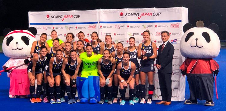 En este momento estás viendo Hockey césped femenino: LAS LEONAS GANARON LA SOMPO JAPAN CUP LA COPA