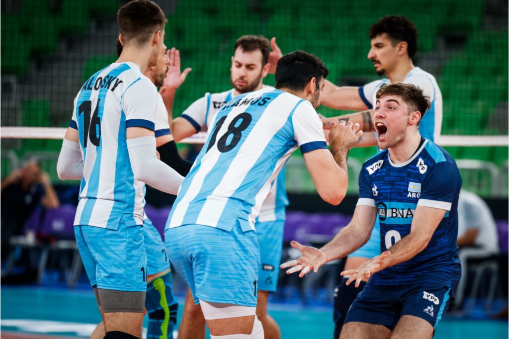 Vóley masculino: ARGENTINA VENCIÓ 3-2 A EGIPTO Y CLASIFICÓ A LOS OCTAVOS DE FINAL DEL MUNDIAL