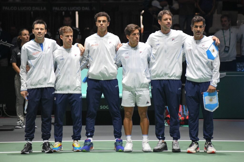 Tenis masculino: ARGENTINA, FUERA DE LA COPA DAVIS