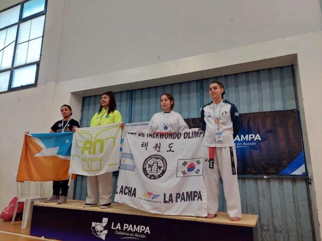 Taekwondo: RÍO NEGRO,TIERRA DEL FUEGO Y CHUBUT DOMINARON EN LOS JUEGOS PATAGÓNICOS