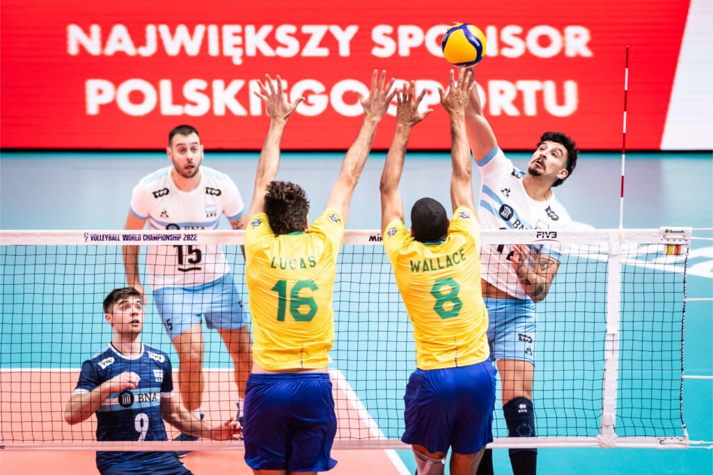 Vóley masculino: ARGENTINA CAYÓ 3-1 CON BRASIL Y QUEDÓ ELIMINADA DEL MUNDIAL