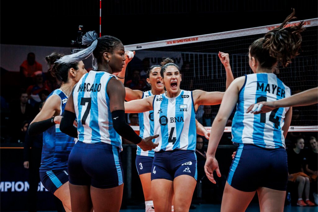 Vóley femenino: LAS PANTERAS GANARON 3-1 A REPÚBLICA CHECA Y TIENEN CHANCES DE AVANZAR EN EL MUNDIAL 2022