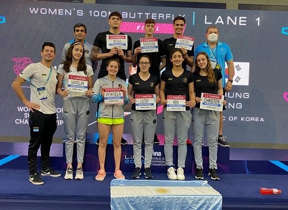 En este momento estás viendo Natación: EXCELENTE ACTUACIÓN ARGENTINA EN EL MUNDIAL JUNIOR