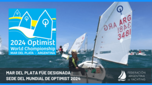 Lee más sobre el artículo Yachting/Vela: MAR DEL PLATA FUE DESIGNADA SEDE DEL MUNDIAL DE OPTIMIST 2024