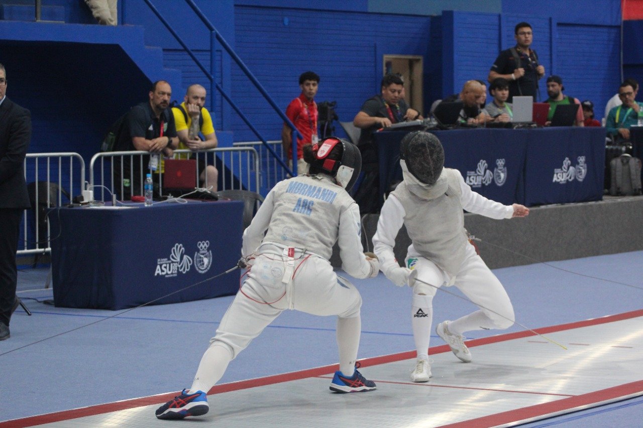 En este momento estás viendo JJSS Asunción 2022: ESGRIMA | Argentina sumó 7 medallas en la disciplina, un oro, tres platas y tres bronces