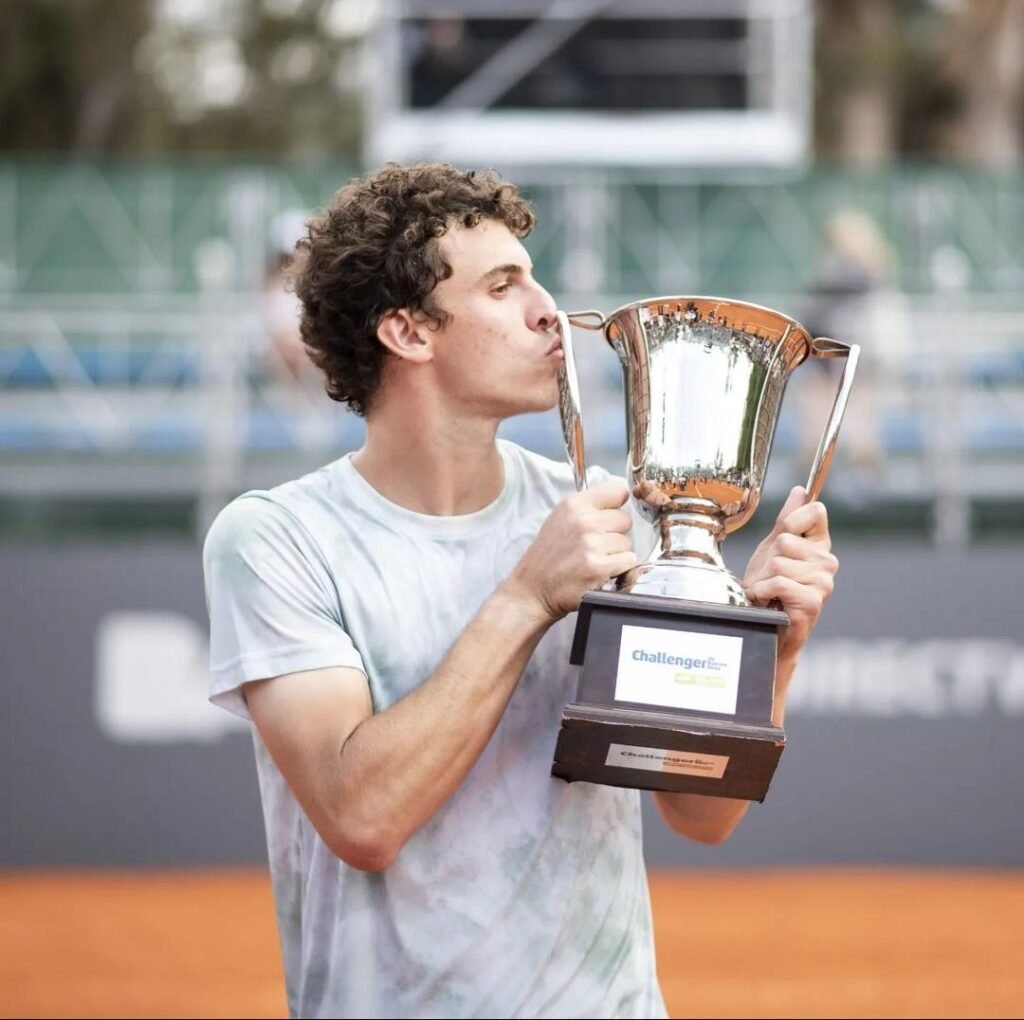 Tenis masculino: FINALIZÓ EL CHALLENGER DE BUENOS AIRES Y JUAN MANUEL CERUNDOLO SE CONSAGRÓ CAMPEÓN