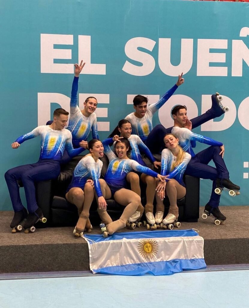 JJSS Asunción 2022: Patín artístico | UN ORO, UNA PLATA Y DOS BRONCES PARA LA DELEGACIÓN ARGENTINA