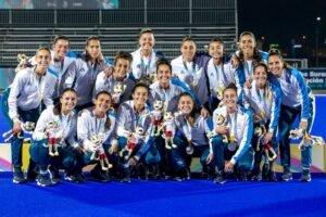 Lee más sobre el artículo JJSS Asunción 2022: HOCKEY | LAS LEONAS CAYERON ANTE CHILE Y SON MEDALLA DE PLATA