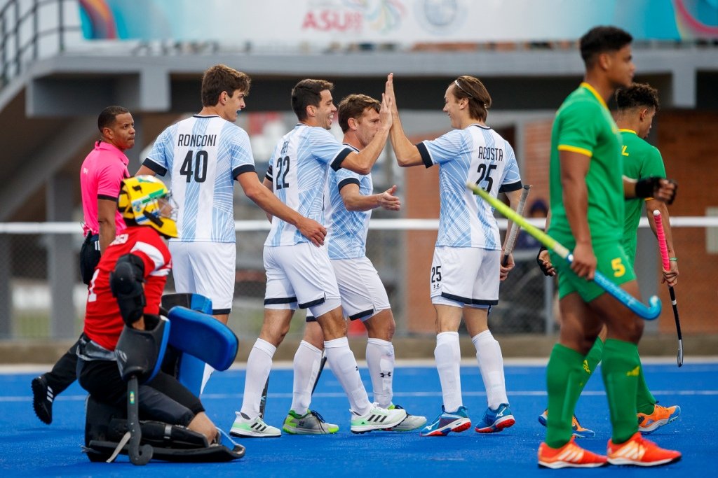 En este momento estás viendo JJSS Asunción 2022: HOCKEY | LOS LEONES GOLEARON A BRASIL Y SON FINALISTAS