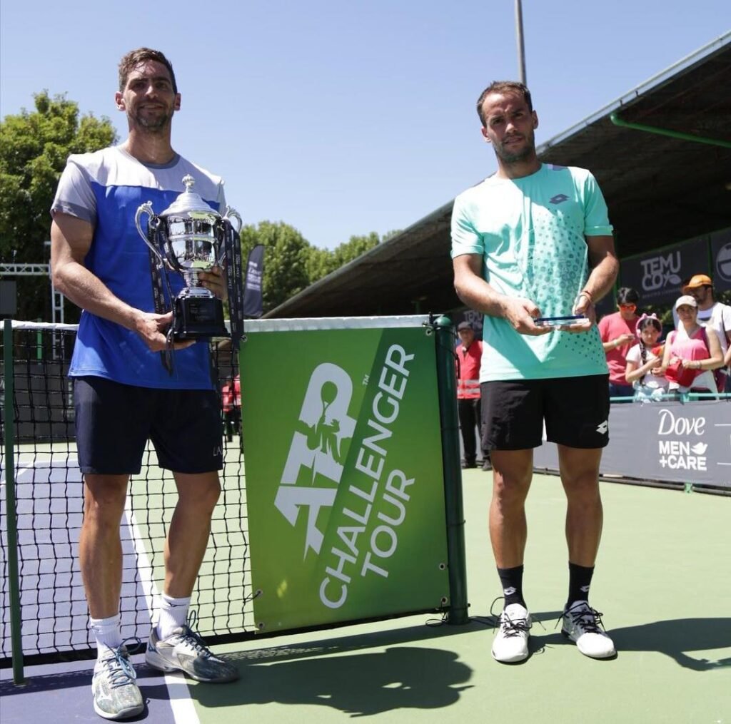 Tenis masculino: GUIDO ANDREOZZI DOBLEMENTE CAMPEÓN