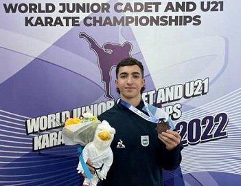 En este momento estás viendo Karate: PABLO MONTALVETTI FUE BRONCE EN EL XII CAMPEONATO MUNDIAL CAD, JUV Y U21