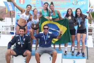 Lee más sobre el artículo Beach Volley: PLATA Y BRONCE PARA ARGENTINA EN EL SUDAMERICANO SUB21