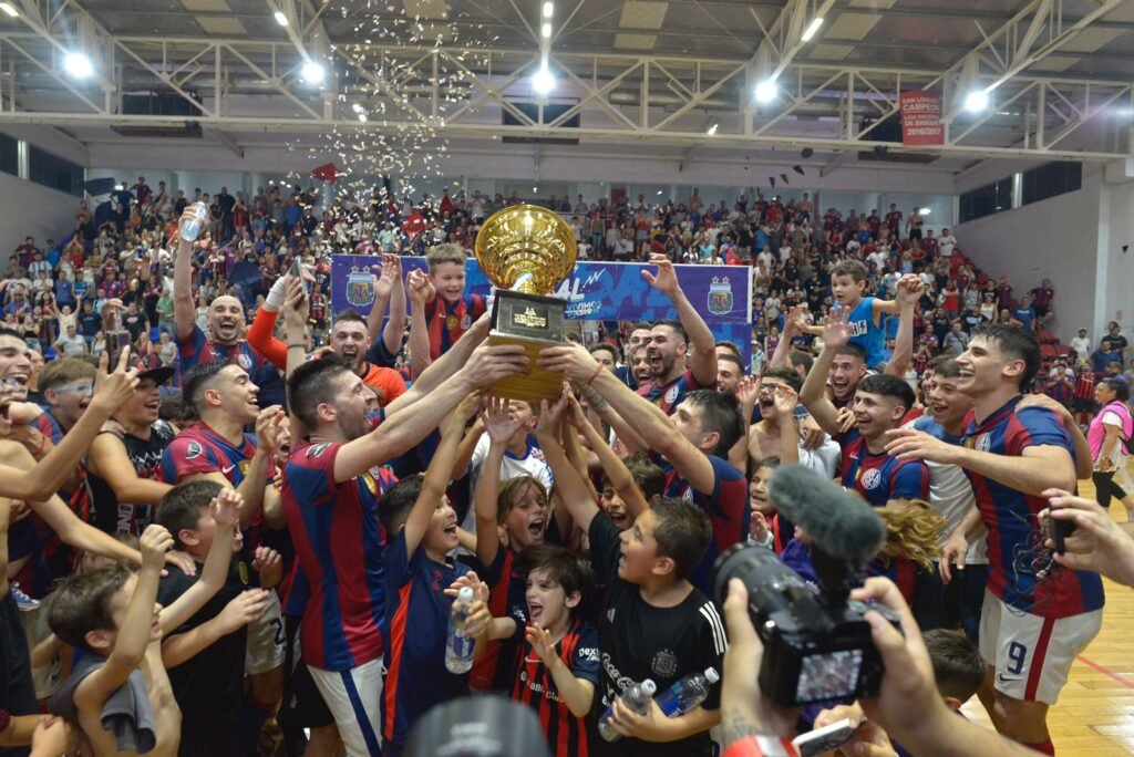 Futsal masculino: SAN LORENZO ES CAMPEÓN DE LA PRIMERA DIVISIÓN 2022