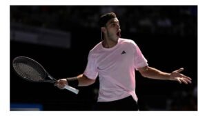 Lee más sobre el artículo Tenis: CAYÓ FRANCISCO CERUNDOLO EN UNA BUENA ACTUACIÓN