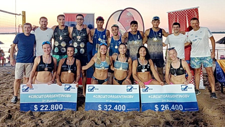 En este momento estás viendo Beach Volley: NICOLINI-GONZÁLEZ EN CABALLEROS Y PIATTI-VILLAR EN DAMAS, GANARON LA SEXTA ETAPA DEL CIRCUITO ARGENTINO