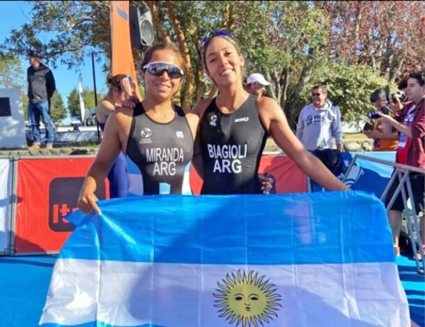 En este momento estás viendo Triatlón: DESTACADAS ACTUACIONES DE ROMINA BIAGIOLI Y MOIRA MIRANDA