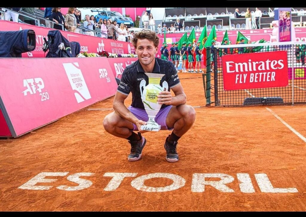 Tenis masculino: CASPER RUUD CONQUISTÓ EL ABIERTO DE ESTORIL