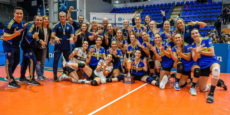 En este momento estás viendo Vóley femenino: BOCA SE CONSAGRÓ CAMPEÓN POR OCTAVA VEZ DE LA LIGA ARGENTINA FEMENINA