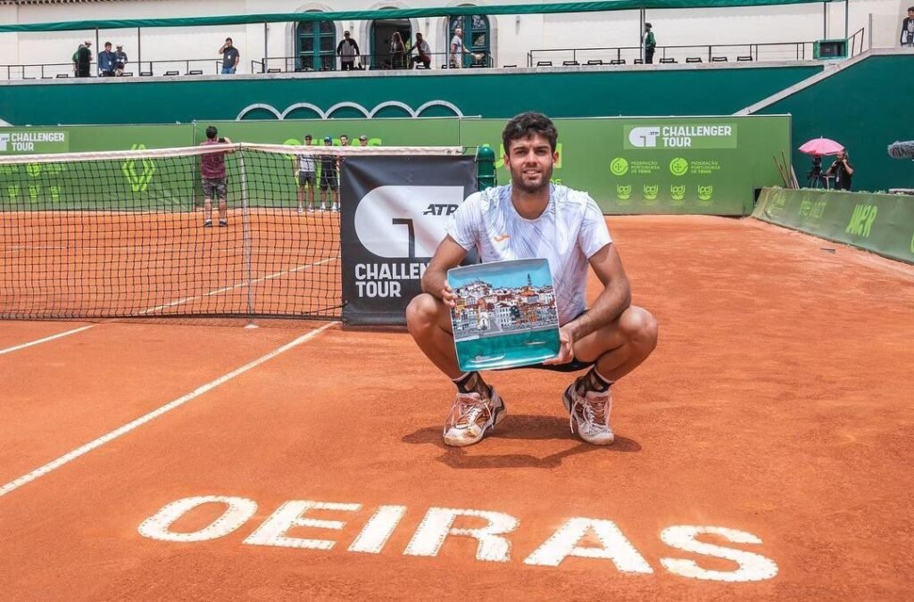 Tenis masculino: FACUNDO DÍAZ ACOSTA CAMPEÓN EN LISBOA