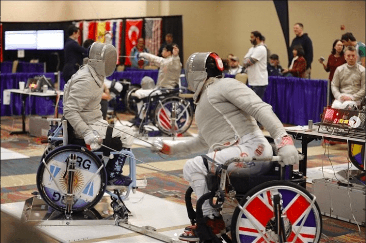 En este momento estás viendo Esgrima en silla de ruedas: LA DELEGACIÓN ARGENTINA PARTICIPÓ EN UN NUEVO TORNEO EN FRANCIA