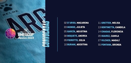 En este momento estás viendo Básquet femenino: LA SELECCIÓN ARGENTINA DEFINIÓ EL PLANTEL PARA LA AMERICUP