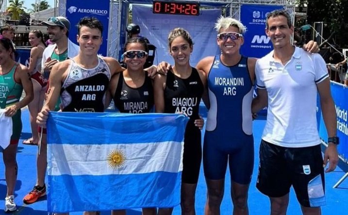 En este momento estás viendo Triatlón: EL EQUIPO ARGENTINO SE UBICÓ EN EL QUINTO LUGAR EN EL CAMPEONATO PANAMERICANO DE RELEVOS