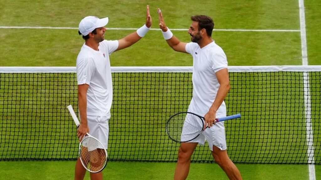 Tenis: HORACIO ZEBALLOS A LA SEMIFINAL DE WIMBLEDON EN DOBLES