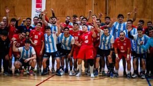 Lee más sobre el artículo Handball masculino: LOS GLADIADORES JUGARON DOS AMISTOSOS EN CHILE