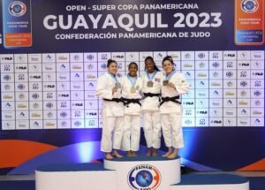 Lee más sobre el artículo Judo: COSECHA ARGENTINA DE UNA PRESEA DE ORO Y TRES BRONCES EN EL OPEN PANAMERICANO DE GUAYAQUIL