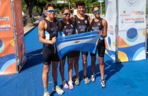 Lee más sobre el artículo Suramericanos de Playa: TRIATLÓN | ROMINA BIAGIOLI OBTUVO MEDALLA DE ORO