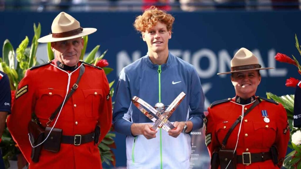 Tenis masculino: SINNER GANÓ EL MASTERS DE CANADÁ