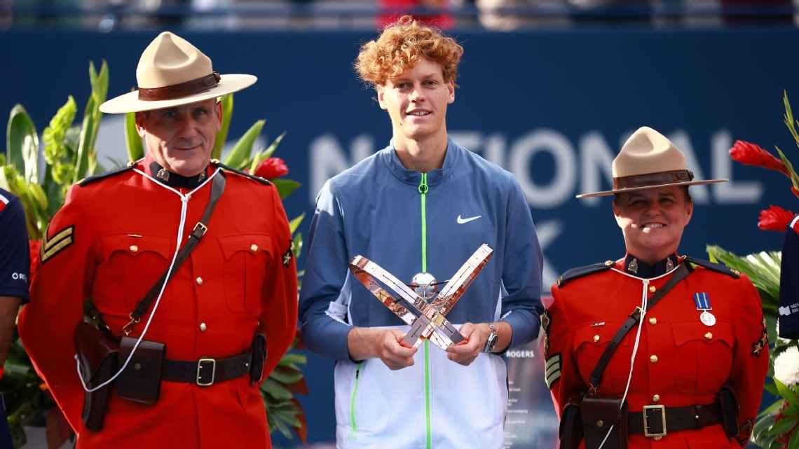 En este momento estás viendo Tenis masculino: SINNER GANÓ EL MASTERS DE CANADÁ