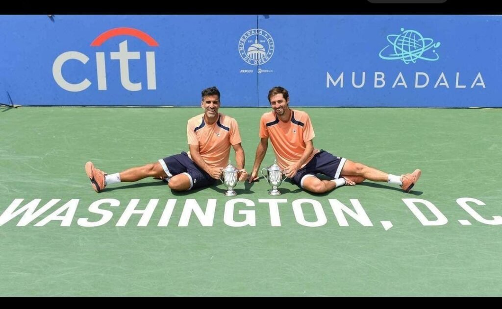 Tenis masculino: LA FÓRMULA GONZÁLEZ - MOLTENI FUE CAMPEONA EN EEUU