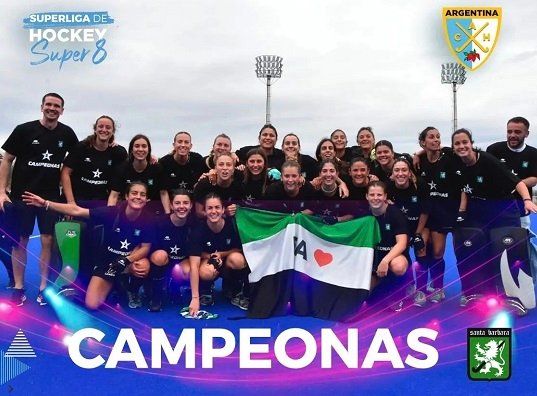 En este momento estás viendo Hockey césped femenino: SANTA BÁRBARA SE CONSAGRÓ CAMPEÓN DE LA SÚPER LIGA DE HOCKEY
