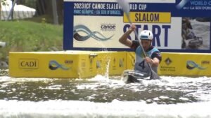 Lee más sobre el artículo Canotaje: SLALOM | DESTACADA PERFORMANCE DE LUCAS ROSSI EN ESPAÑA