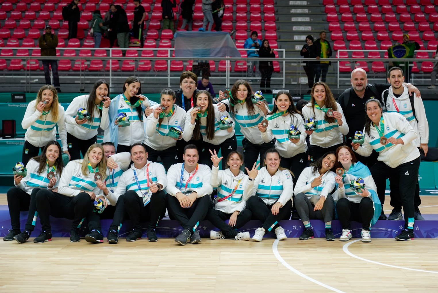 En este momento estás viendo JJPP Santiago 2023: BASQUET | LAS GIGANTES LOGRARON EL BRONCE POR PRIMERA VEZ EN LA HISTORIA