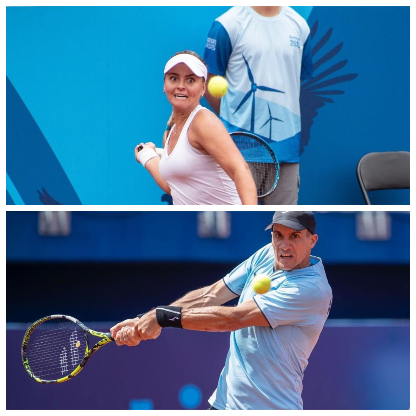 En este momento estás viendo JJPP Santiago 2023: TENIS | INICIO VICTORIOSO LUCIANA MOYANO Y FACUNDO BAGNIS