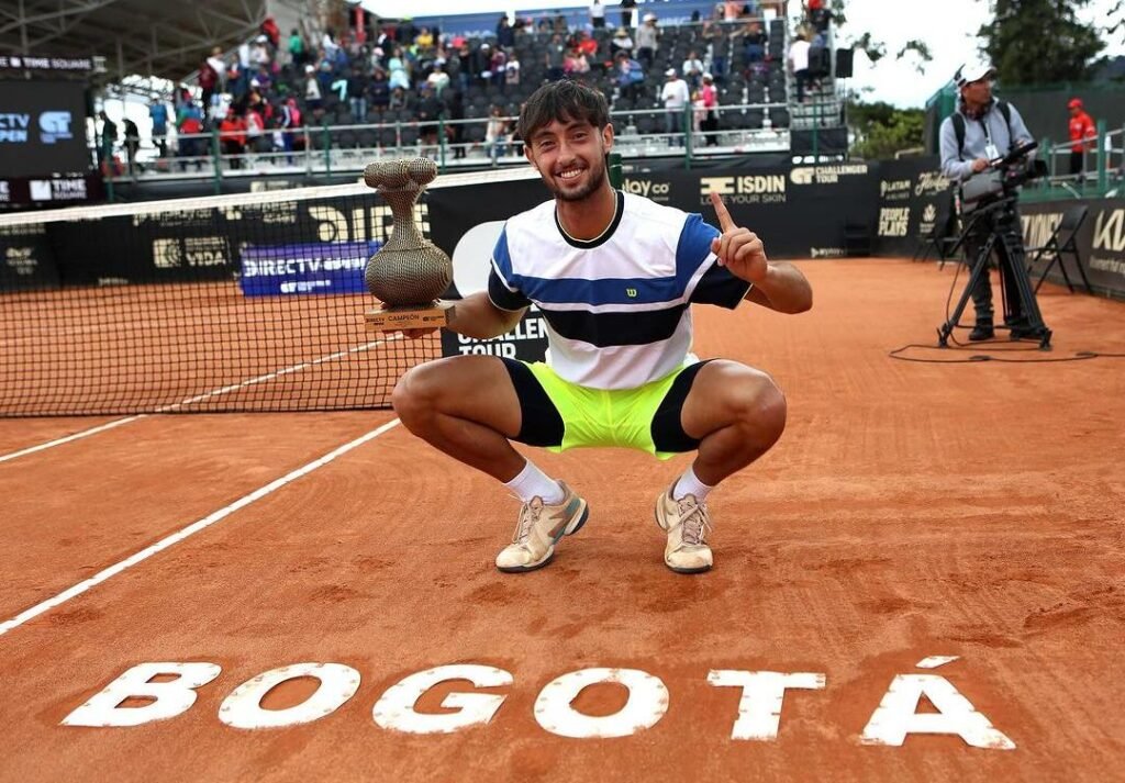 Tenis masculino: THIAGO TIRANTE SE CORONÓ CAMPEÓN EN BOGOTÁ