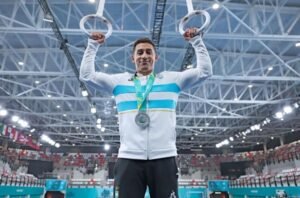 Lee más sobre el artículo JJPP SANTIAGO 2023: GIMNASIA ARTÍSTICA | DANIEL VILLAFAÑE LOGRÓ LA MEDALLA DE PLATA EN ANILLAS