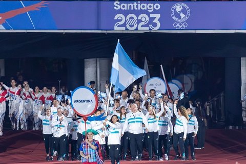 En este momento estás viendo Juegos Panamericanos Santiago 2023: SE INAUGURARON LOS PANAMERICANOS