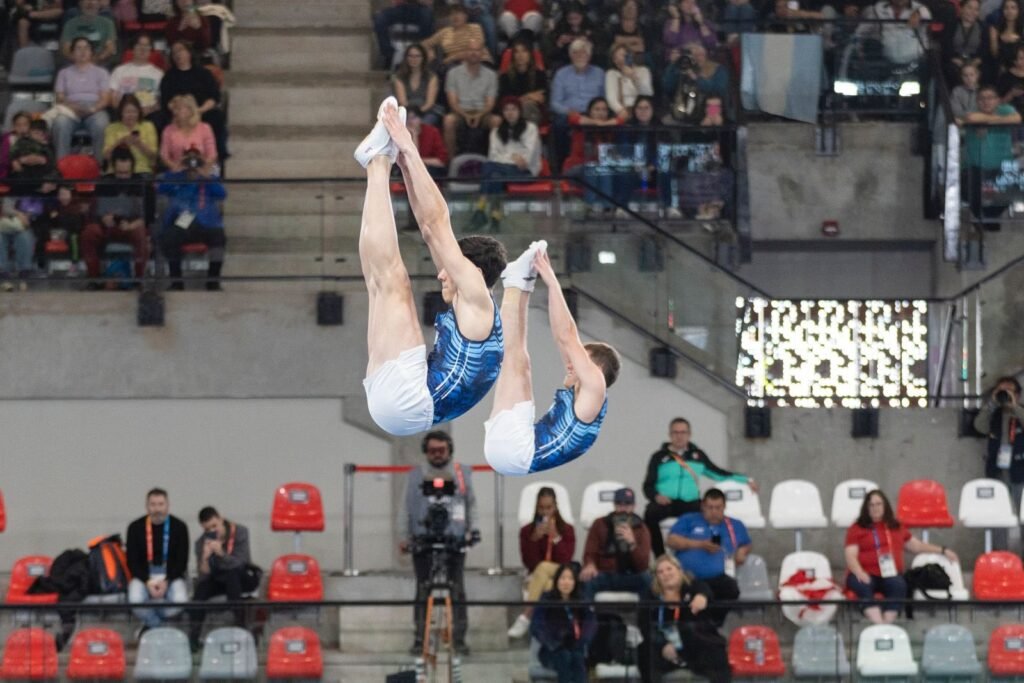 JJPP Santiago 2023: GIMNASIA TRAMPOLÍN | MEDALLA DE BRONCE PARA SANTIAGO FERRARI EN INDIVIDUAL MASCULINO