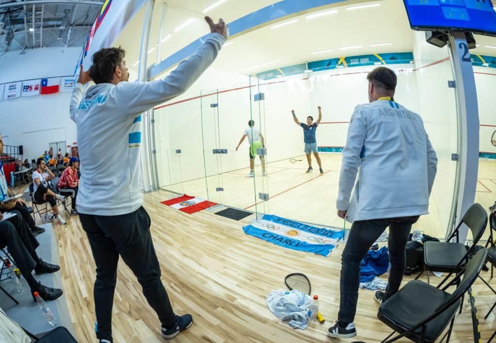 JJPP Santiago 2023: SQUASH | MEDALLA DE PLATA PARA EL EQUIPO MASCULINO