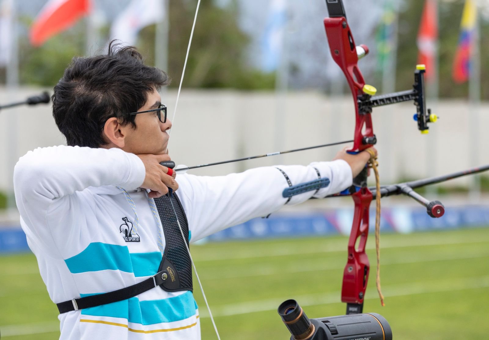 En este momento estás viendo JJPP Santiago 2023: TIRO CON ARCO | 6° PUESTO ARGENTINO EN EQUIPOS MIXTO RECURVO