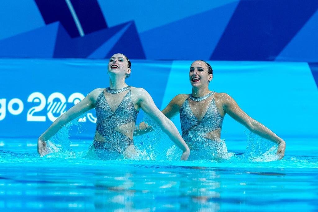 En este momento estás viendo JJPP Santiago 2023: NATACIÓN ARTÍSTICA | EL DUETO ARGENTINO QUEDÓ 10º