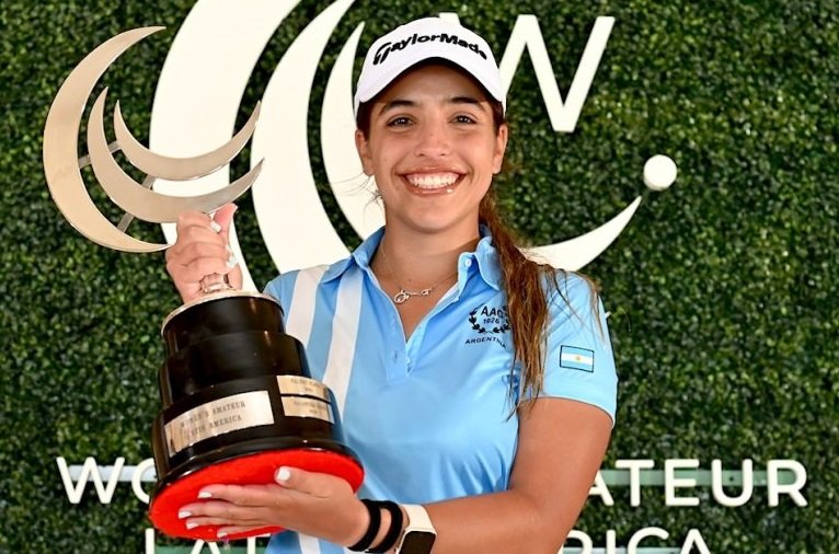 En este momento estás viendo Golf: ELA ANACONA GANÓ EL WOMEN’S AMATEUR LATIN AMERICA